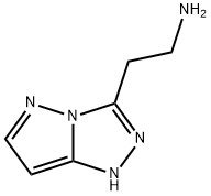 1H-Pyrazolo[5,1-c]-1,2,4-triazole-3-ethanamine Struktur