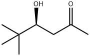 2-Hexanone, 4-hydroxy-5,5-dimethyl-, (4S)- (9CI) Struktur