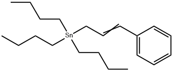 Tributyl(2-phenylethenyl)stannane Struktur