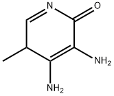 2(5H)-Pyridinone, 3,4-diamino-5-methyl- (9CI) Struktur