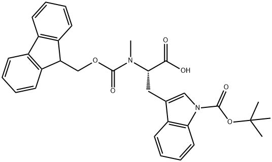 FMOC-METRP(BOC)-OH Structure