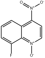 8-Fluoro-4-nitroquinoline 1-oxide Struktur