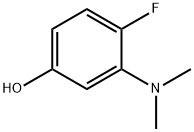 Phenol, 3-(dimethylamino)-4-fluoro- (9CI) Struktur