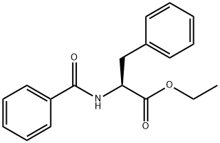 Alanine, N-benzoyl-3-phenyl-, ethyl ester, DL- Struktur