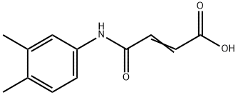 4-(3,4-DIMETHYLANILINO)-4-OXOBUT-2-ENOIC ACID Struktur