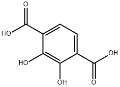 2,3-dihydroxyterephthalic acid Structure