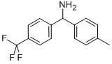 ALPHA-(4-METHYLPHENYL)-4-(TRIFLUOROMETHYL)-BENZENEMETHANAMINE Struktur