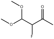 2-Butanone,  3-fluoro-4,4-dimethoxy- Struktur