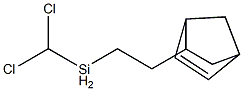 NORBORNENYL ETHYL METHYL DICHLOROSILANE Struktur