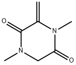 2,5-Piperazinedione,  1,4-dimethyl-3-methylene- Struktur