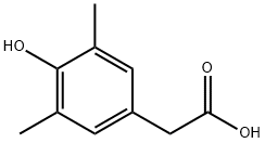 3,5-DIMETHYL-4-HYDROXYPHENYLACETIC ACID Struktur