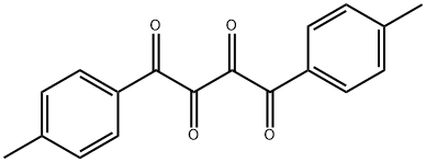 1,4-bis(4-methylphenyl)butane-1,2,3,4-tetrone Struktur