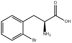 2-AMINO-3-(2-BROMO-PHENYL)-PROPIONIC ACID Struktur