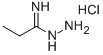 PROPIONIMIDOHYDRAZIDE HYDROCHLORIDE Struktur