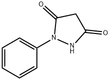 1-phenylpyrazolidine-3,5-dione Struktur