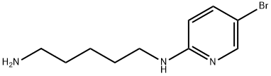 2-N-(5-AMINOPENTYL)-AMINO-5-BROMOPYRIDINE
 Struktur