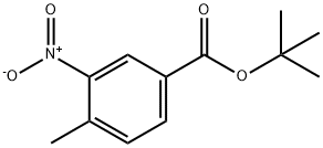 TERT-BUTYL 4-METHYL-3-NITROBENZOATE Struktur