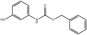 3-(Benzyloxycarbonylamino)phenol Struktur