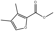 2-Furancarboxylicacid,3,4-dimethyl-,methylester(9CI) Struktur