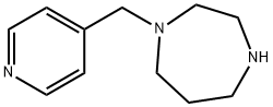 1-(pyridin-4-ylmethyl)-1,4-diazepane Struktur