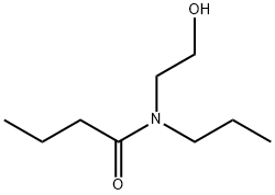 Butanamide,  N-(2-hydroxyethyl)-N-propyl- Struktur