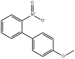 4'-METHOXY-2-NITROBIPHENYL Struktur