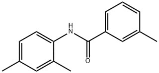 N-(2,4-dimethylphenyl)-3-methylbenzamide Struktur