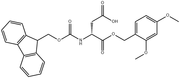 FMOC-D-ASP-ODMB Structure