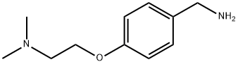 4-[2-(DIMETHYLAMINO)ETHOXY]BENZYLAMINE Structure