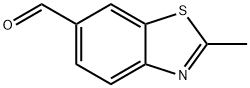 6-Benzothiazolecarboxaldehyde,2-methyl-(8CI,9CI) Struktur