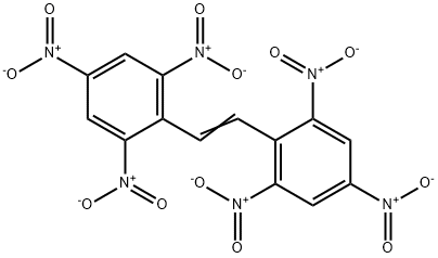 Hexanitro-1,2-diphenylethylene Struktur