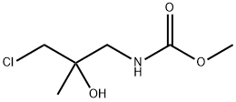 Carbamic  acid,  (3-chloro-2-hydroxy-2-methylpropyl)-,  methyl  ester  (9CI) Struktur