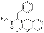 alpha-Benzyl-2-oxo-2H-1,3-benzoxazine-3(4H)-acetamide Struktur