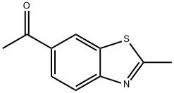 Ethanone, 1-(2-methyl-6-benzothiazolyl)- (9CI) Struktur