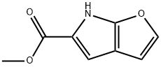 6H-Furo[2,3-b]pyrrole-5-carboxylicacid,methylester(9CI) Struktur