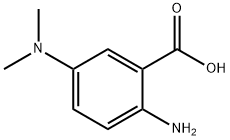 2-AMINO-5-DIMETHYLAMINOBENZOIC ACID Struktur