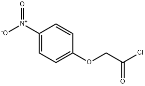 (4-nitrophenoxy)acetyl chloride  Struktur