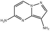 Pyrazolo[1,5-a]pyrimidine-3,5-diamine (9CI) Struktur