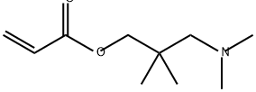 3-DIMETHYLAMINO NEOPENTYL ACRYLATE Struktur