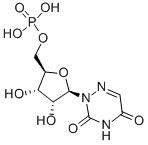 6-AZAURIDINE-5'-MONOPHOSPHATE Struktur