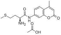 H-MET-AMC ACETATE SALT Struktur