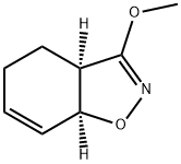 1,2-Benzisoxazole,3a,4,5,7a-tetrahydro-3-methoxy-,(3aR-cis)-(9CI) Struktur