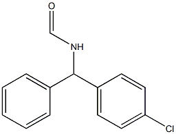 N-[(4-chlorophenyl)phenylMethyl]-ForMaMide Struktur