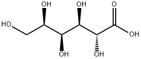 (2R,3R,4S,5R)-2,3,4,5,6-pentahydroxyhexanoic acid Struktur