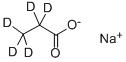 SODIUM PROPIONATE-D5 Struktur