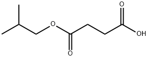 Butanedioic acid hydrogen 1-(2-methylpropyl) ester Struktur