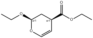 2H-Pyran-4-carboxylicacid,2-ethoxy-3,4-dihydro-,ethylester,cis-(9CI) Struktur