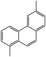 1,6-DIMETHYLPHENANTHRENE Struktur