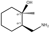 CIS-2-AMINOMETHYL-1-METHYL-CYCLOHEXANOL Struktur