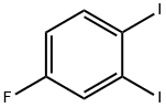 1,2-DIIODO-4-FLUOROBENZENE Struktur